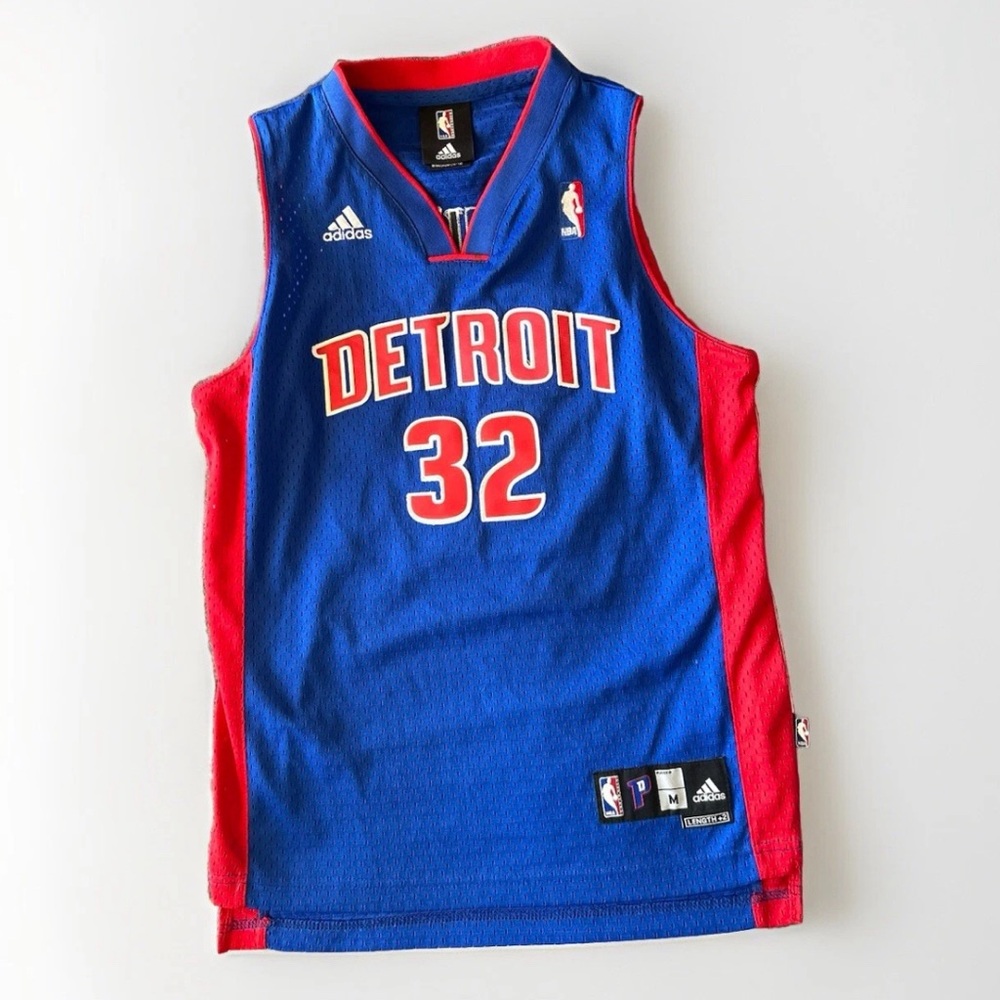 Adidas Detroit Pistons Richard Hamilton Away Jersey - Boys Medium 10-12